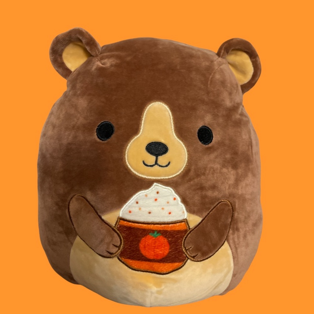 BARON THE BEAR PUMPKIN SPICE 🍁 SQUISHMALLOW